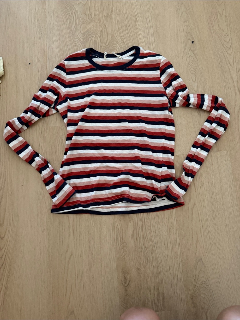 Marine Layer women’s S long sleeve stripe t